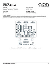 aion VELORUM Manual