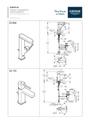 Grohe Europlus 33 170 Installation Instructions Manual