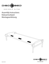 Disc-O-Bed SINGLE XLT Assembly Instructions Manual