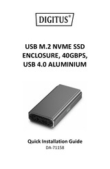 Digitus DA-71158 Quick Installation Manual