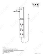 Luxier SP38-CEC Installation Manual