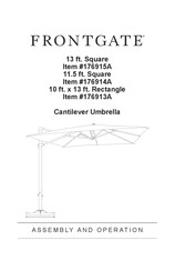 Frontgate 176914A Assembly And Operation Manual