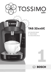 Bosch TASSIMO SUNY TAS 32 UC Series Instruction Manual