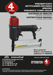 OTTENSTEN 4PRO2W1 Instruction Manual