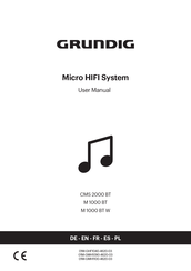 Grundig 01M-GMH1090-4620-03 User Manual