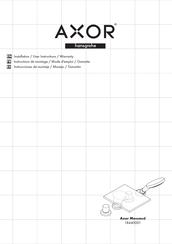 Hans Grohe AXOR Massaud 18440001 Installation/User Instructions/Warranty