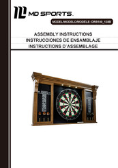 MD SPORTS DRB100 138B Assembly Instructions Manual