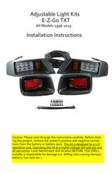Kemimoto E-Z-Go TXT Installation Instructions Manual