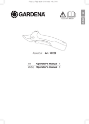 Gardena AssistCut 12222 Operator's Manual