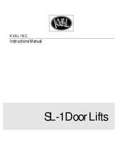 Kval SL-1 Instruction Manual