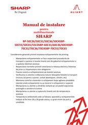 Sharp BP-60C36 Installation Manual