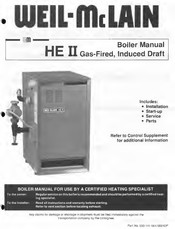 Weil-McLain HE II Manual