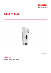 Bucher JX3-BN-EC User Manual