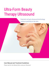 Med-Fit Ultra-Form Beauty Ultrasound User Manual And Treatment Manual