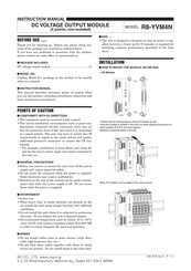 Mg R8-YVM4N Instruction Manual