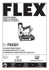 Flex FX4321 Operator's Manual