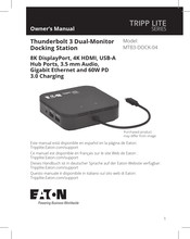 Eaton MTB3-DOCK-04 Owner's Manual