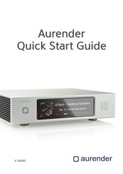 Aurender ACS10 Quick Start Manual