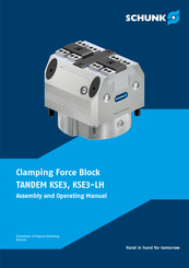 SCHUNK TANDEM KSE3-LH 100 Assembly And Operating Manual