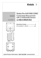 Knick Stratos Pro A201 MSCONDI Quick Start Manual