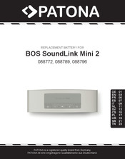 PATONA BOS SoundLink Mini 2 Replacement