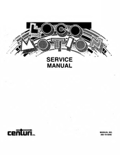 Centuri LOCO-MOTION Service Manual