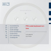 SimonsVoss MobileKey 3068 Quick Manual