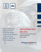 SimonsVoss LNI Z4 Series Quick Manual