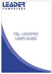 Leader TBL-12W2PRO User Manual