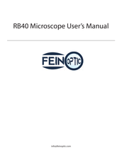 Fein Optic RB40 User Manual