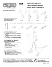 Delta 1959LF Series Installation Instructions Manual