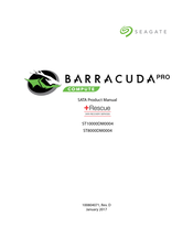 Seagate BarraCuda Pro Product Manual