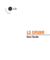 LG GR500R User Manual