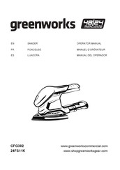 GreenWorks 24FS11K Operator's Manual