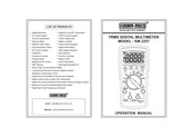 Kusam-meco KM 2257 Operation Manual
