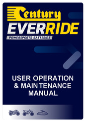 Century EverRide Powersports 12N12A-4A-1 User Operation & Maintenance Manual