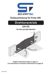 Schartec Porte 300 SL Fitting Instructions Manual