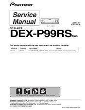 Pioneer CRT4050 Service Manual