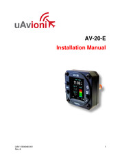 uAvionix AV-20 Installation Manual