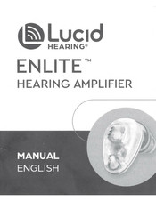 Etymotic Research Lucid HEARING ENLITE Manual