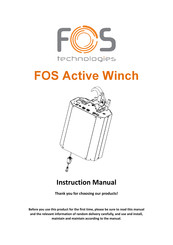 FOS Technologies L005568 Instruction Manual