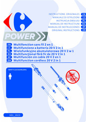 Carrefour POWER GD97711 Original Instructions Manual