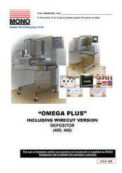 Mono OMEGA PLUS 400 Operating Manual