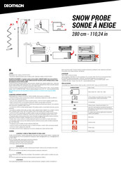 Decathlon SNOW PROBE Manual