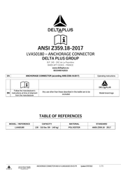 Deltaplus LVA50180 Manual