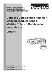 Makita DHR241 Instruction Manual