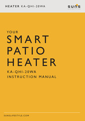 SUNS KA-QHI-20WA Instruction Manual