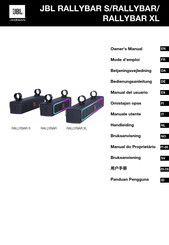 Harman JBL RALLYBAR XL Owner's Manual