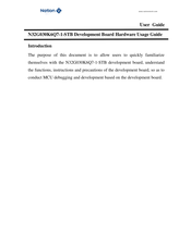 Nations N32G030K6Q7-1-STB User Manual