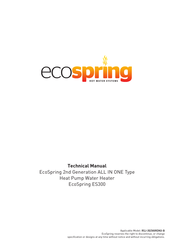 EcoSpring ES300 Technical Manual